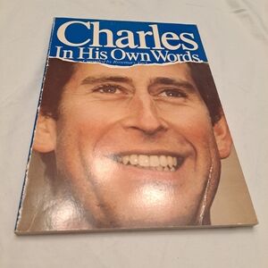 Charles in His Own Words Paperback 1982 by Prince of Wales Charles